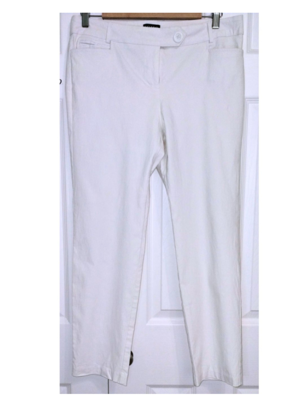 Women's Soho Apparel Ltd. White Trousers (Size 12)